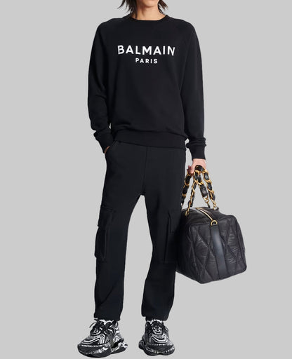BALMAIN Logo Sweatshirt - Size M