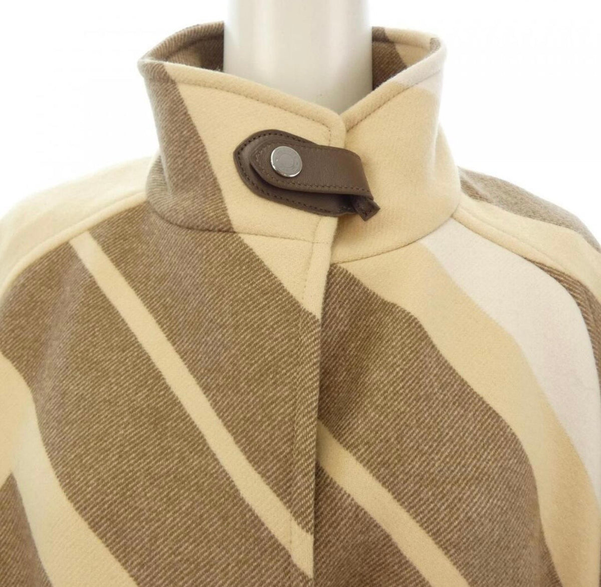 NEW* HERMES Wool Raglan Coat - Size 42