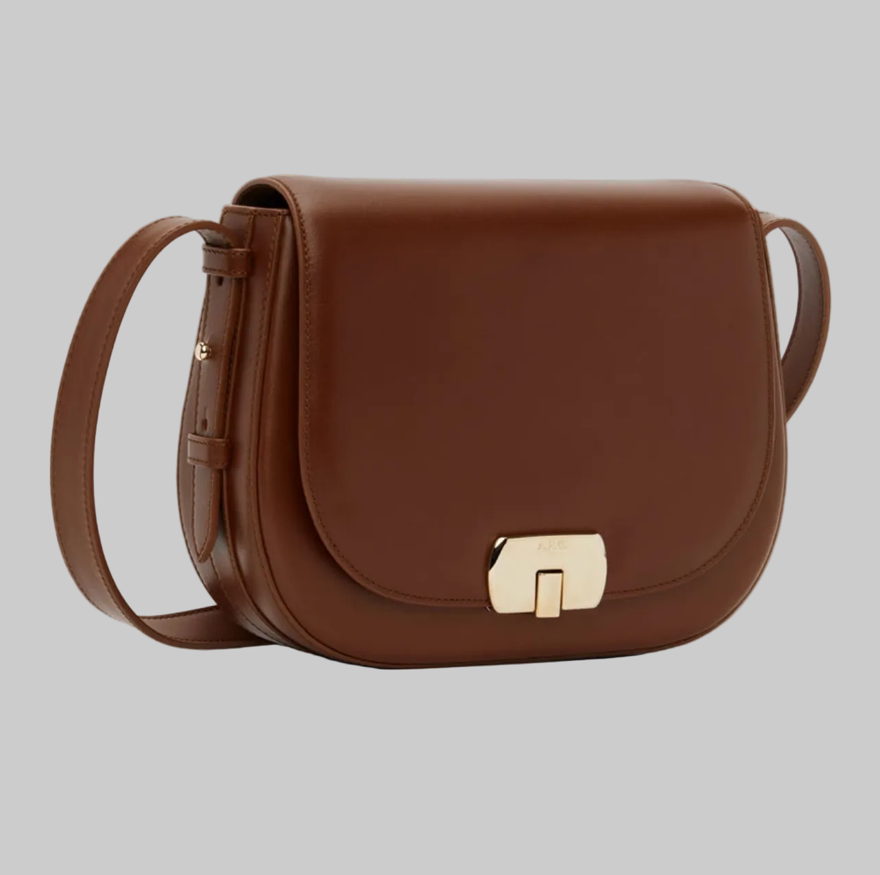 A.P.C Brown Small Eva Bag