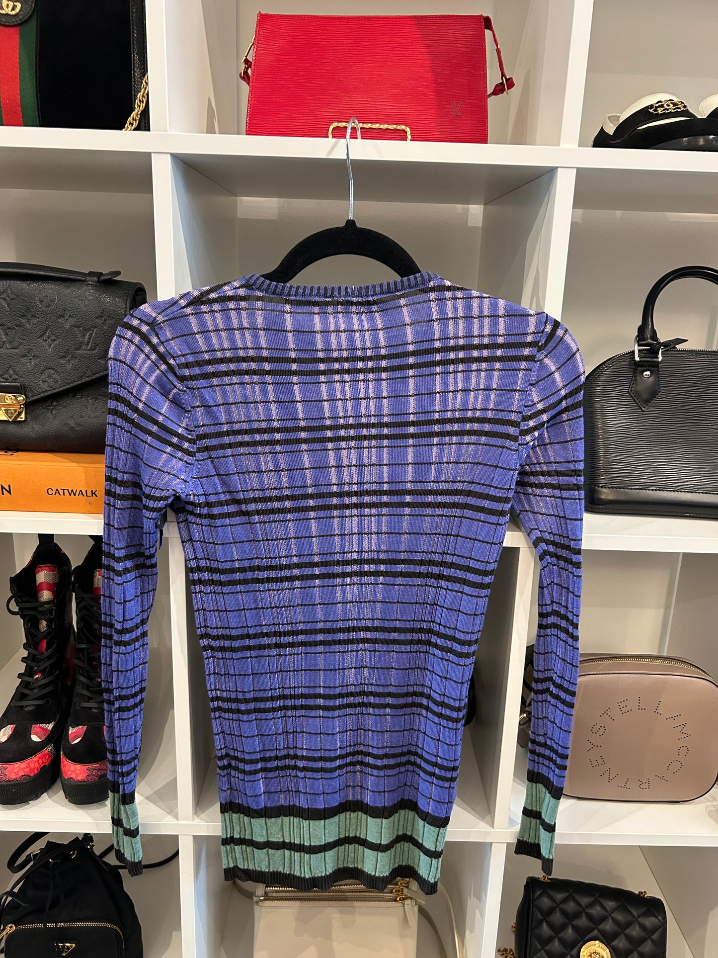 MISSONI Striped Cardigan - Size 6