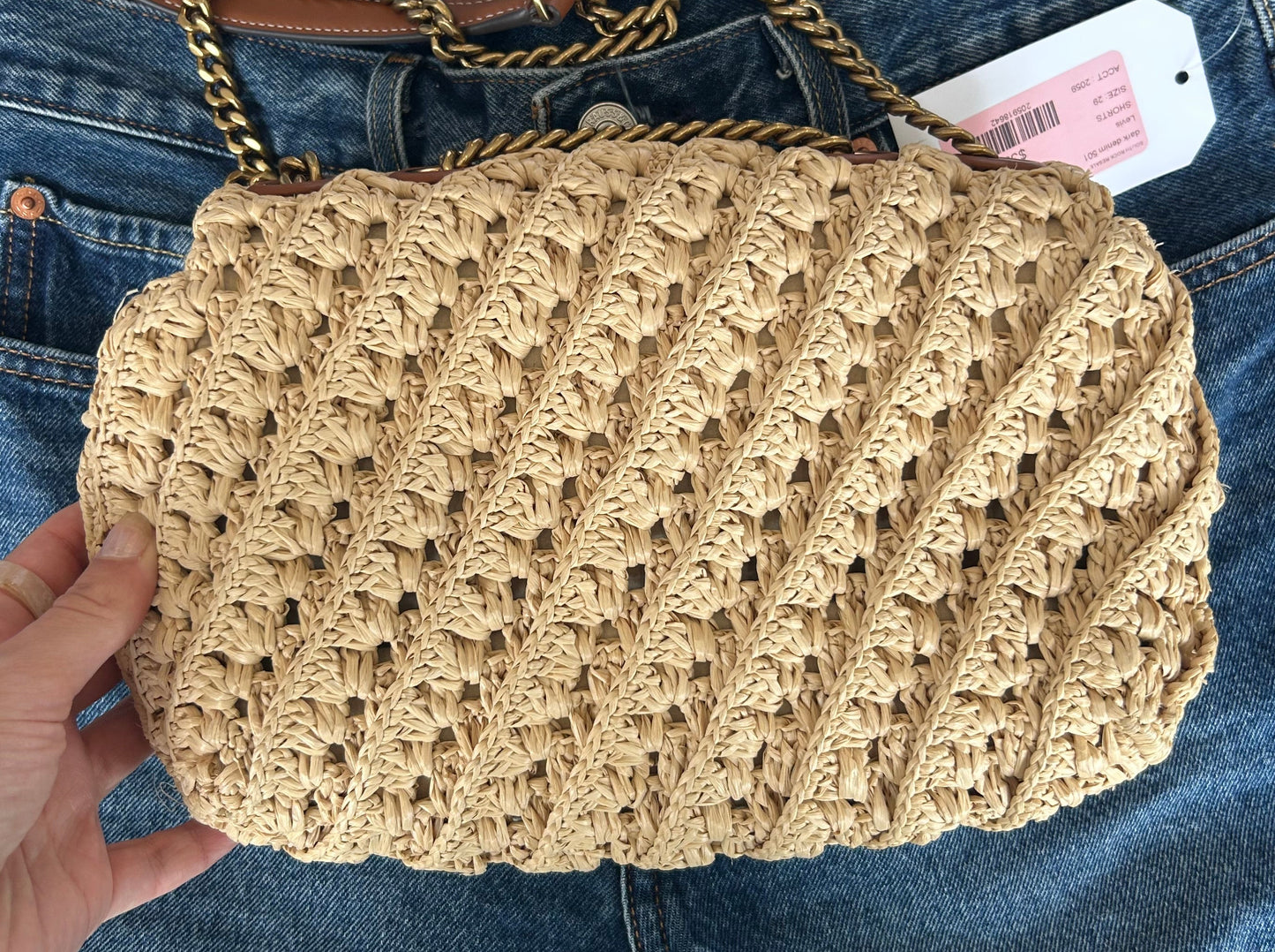 TORY BURCH Kira Woven Crossbody