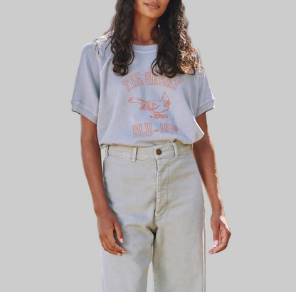 THE GREAT Blu-Jays Sweatshirt Tee - Size M