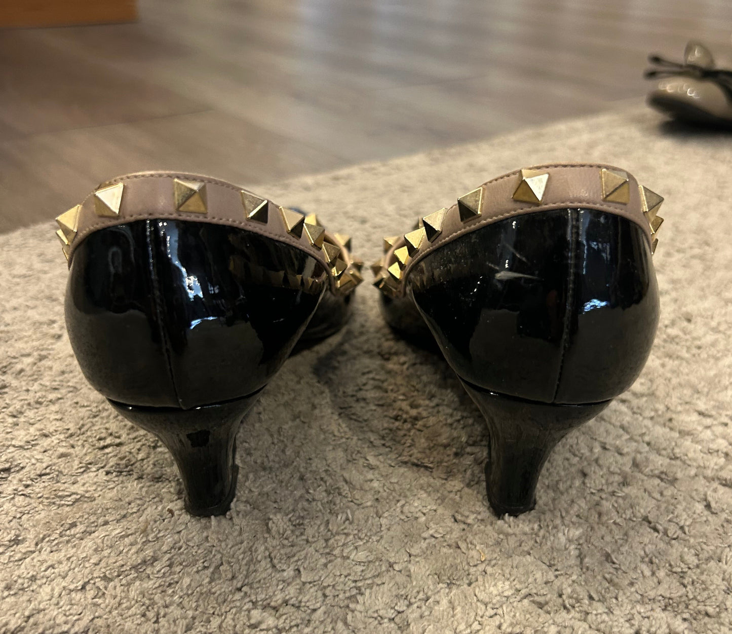 VALENTINO Rockstud Wedges Size 36.5