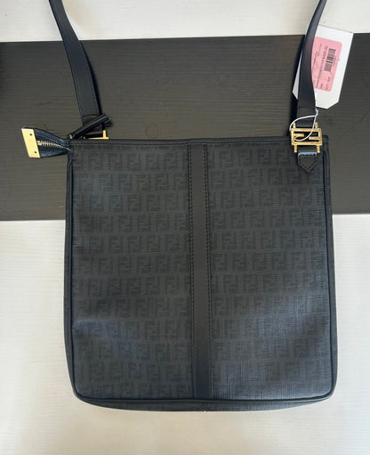 FENDI Monogram Zucchino Coated Canvas Crossbody Messenger