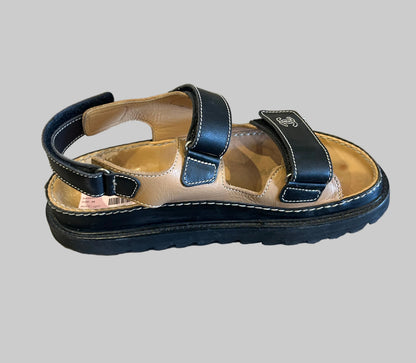 CHANEL Vintage Gate No.5 Dad Sandals - Size 38