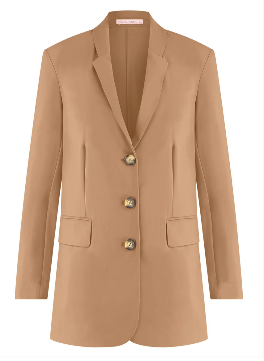 Studio Anneloes Yve bonded blazer - Size Small