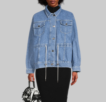 NEW* BA&SH Veste Edson Denim Jacket - Size 4
