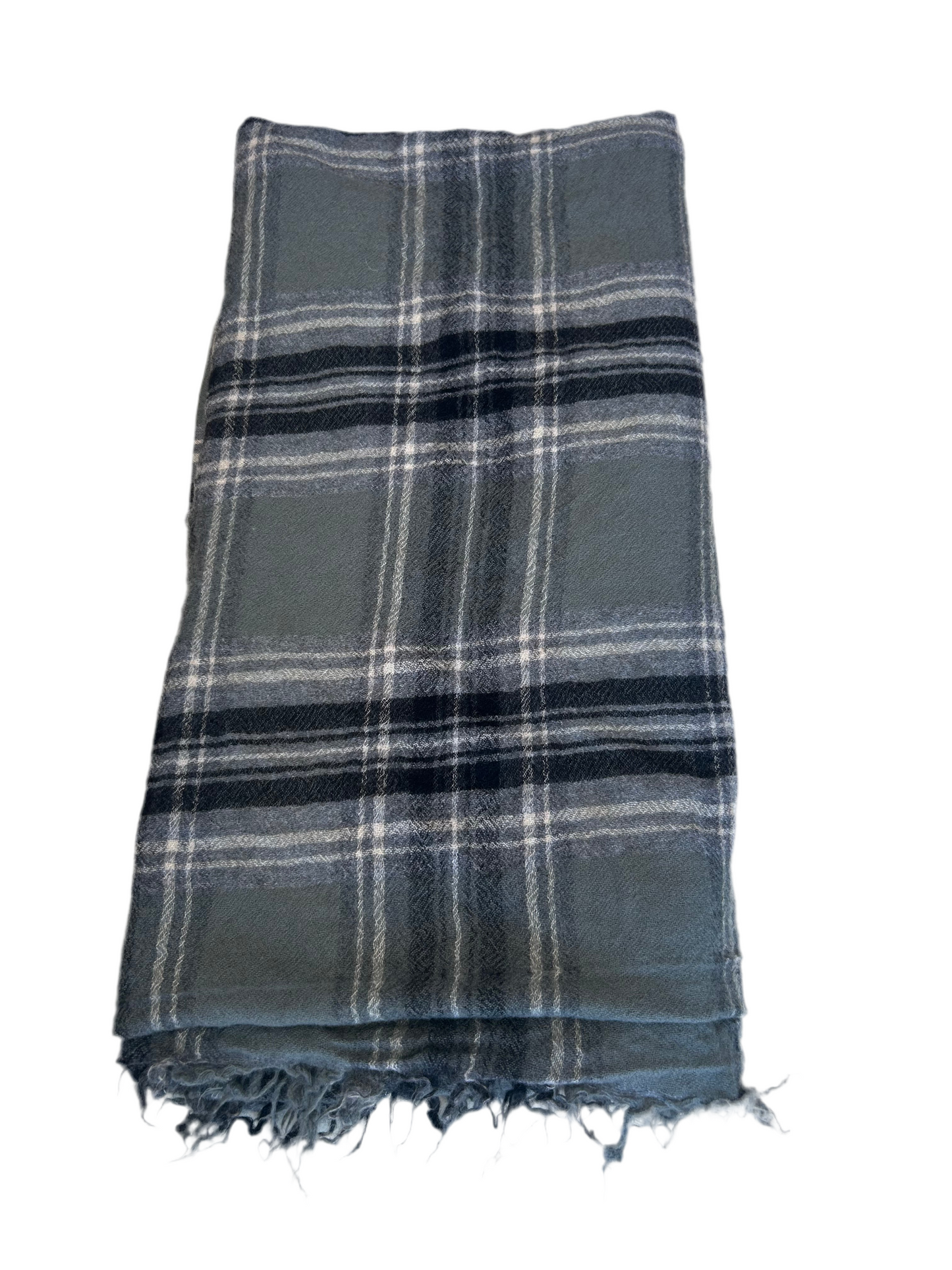 Private 0204 Slow Cashmere Plaid Scarf