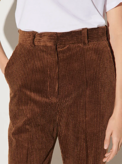 SANDRO Corduroy Brown Pants - Size 36