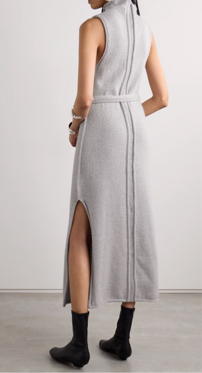 New* PROENZA SCHOULER WHITE LABEL Zola Belted Knit Midi Dress - Size M