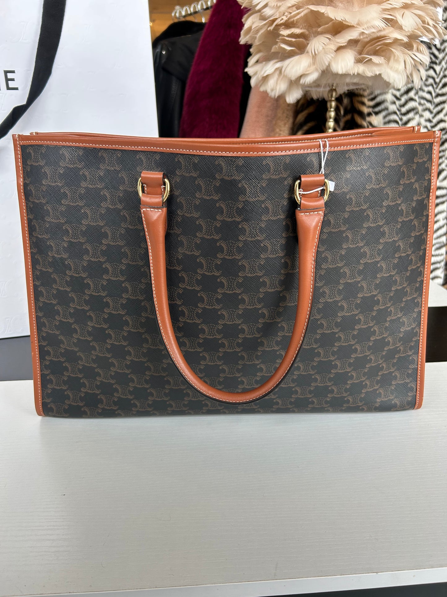 CÉLINE Horizontal Cabas Tote