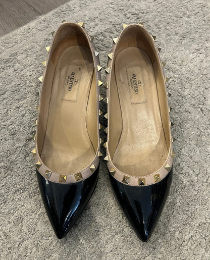 VALENTINO Rockstud Wedges Size 36.5