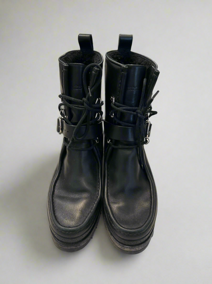 HERMES Land Ankle Boots - Size 38