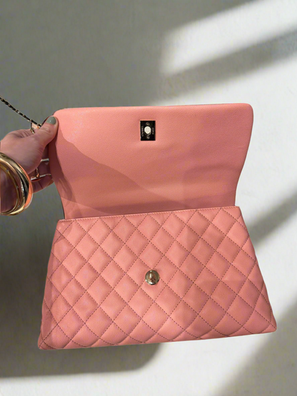 CHANEL Pink Caviar Coco Bag