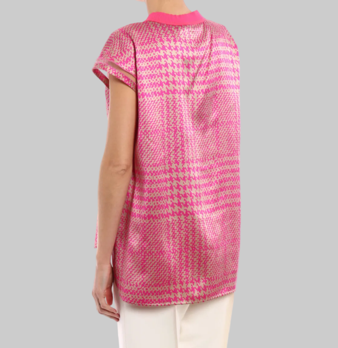 FENDI Silk patterned Blouse - Size S