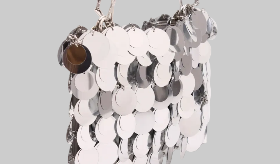 PACCO RABANNE Sparkle Shoulder Bag