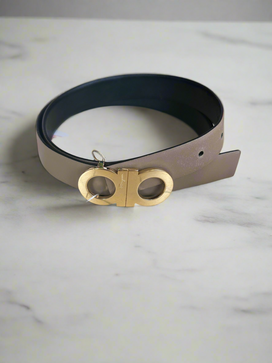 FERRAGAMO Reversible Belt - Size S