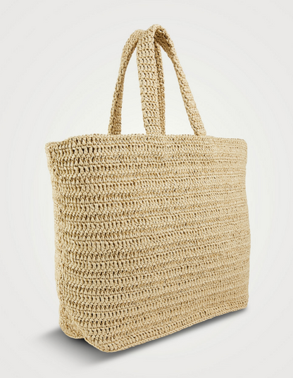 SAINT LAURENT Raffia Tote