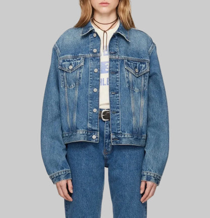 NEW* RE/DONE Baby Trucker Jacket - Size xs
