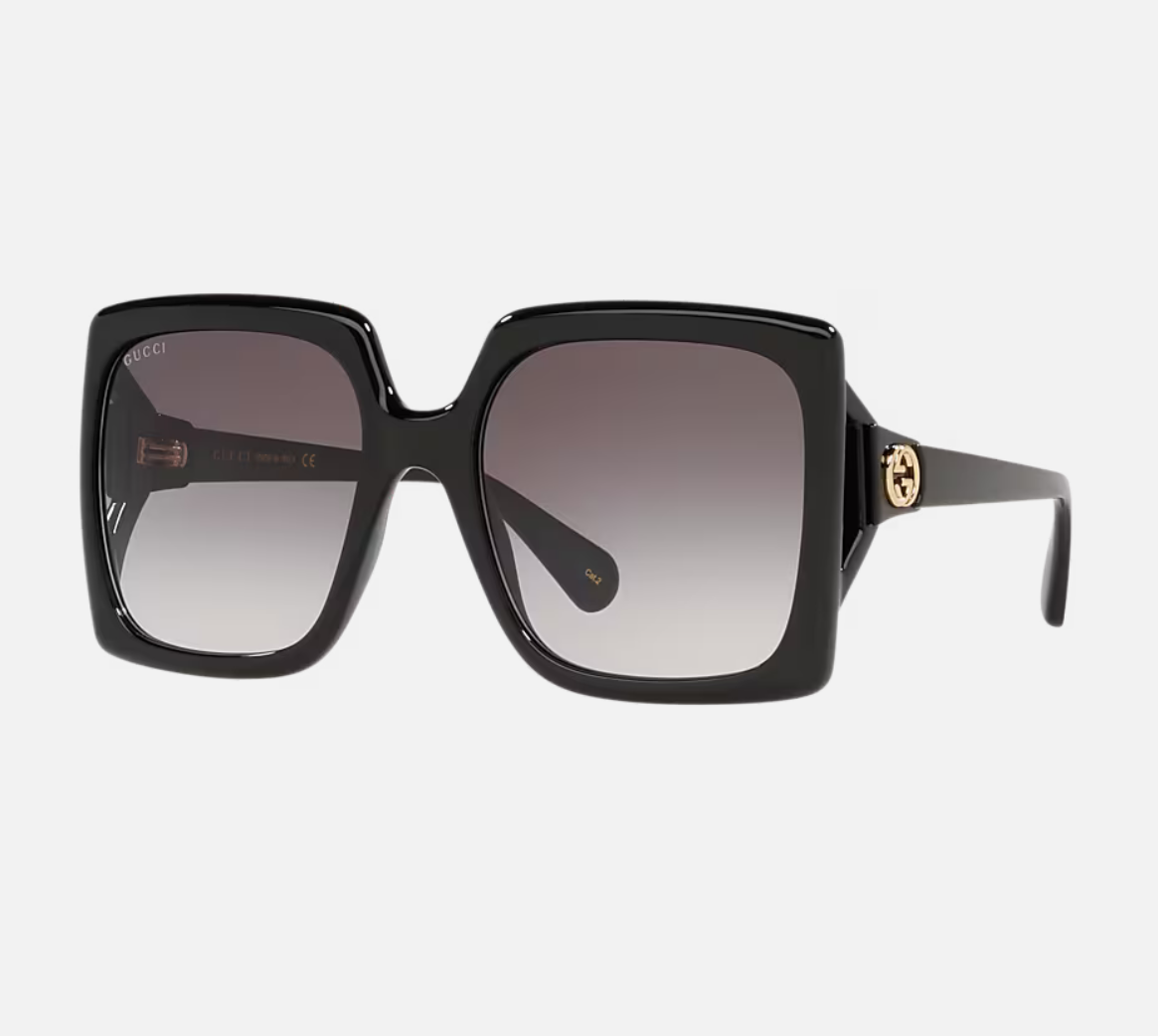 GUCCI Square Black Sunglasses