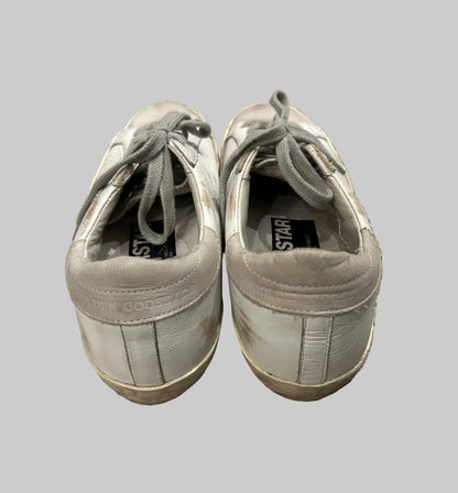 GOLDEN GOOSE White Superstar Sneakers - Size 36