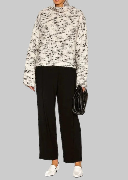 TOTEME Mohair Patterned Sweater - Size xs