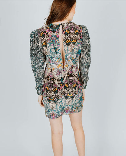Rosario Silk Short Dress - Size Small