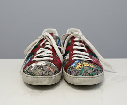 GUCCI Flora Guccissima Sneakers - Size 38