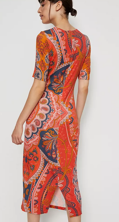 FARM RIO Knit Midi Dress - Size XL