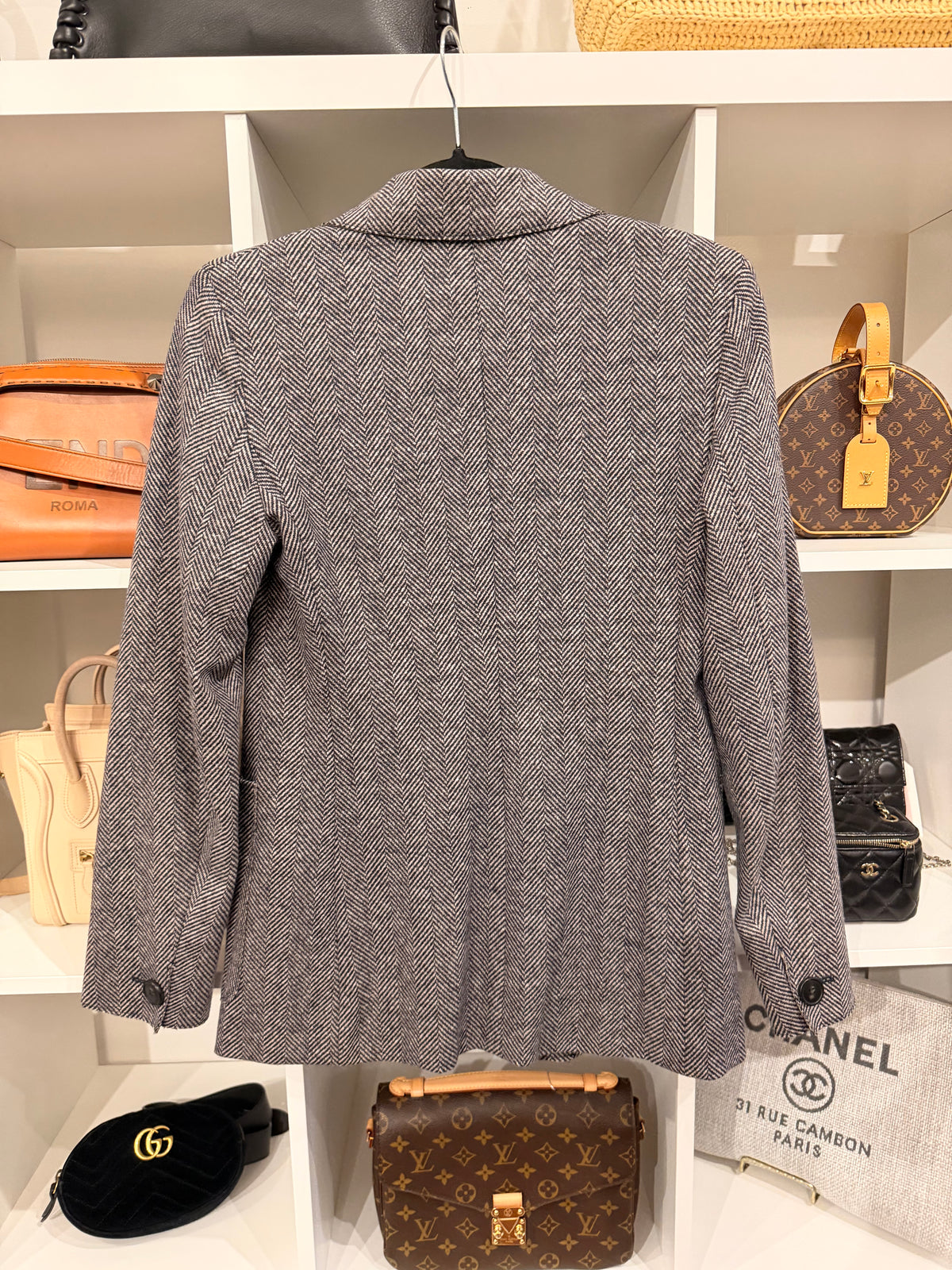 WEEKEND MAX MARA Herringbone Blazer - Size 2