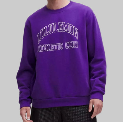 NEW* LULULEMON Purple Steady State Crew - Size M