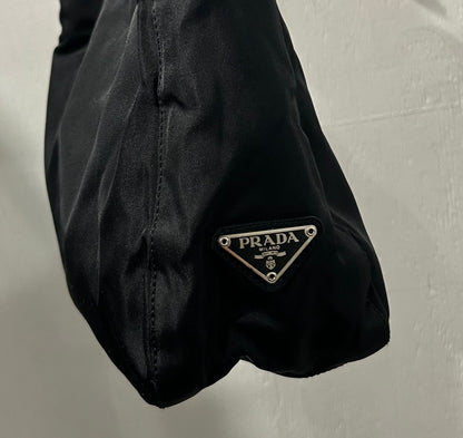 PRADA Nylon Tessuto Lucite Top Handle