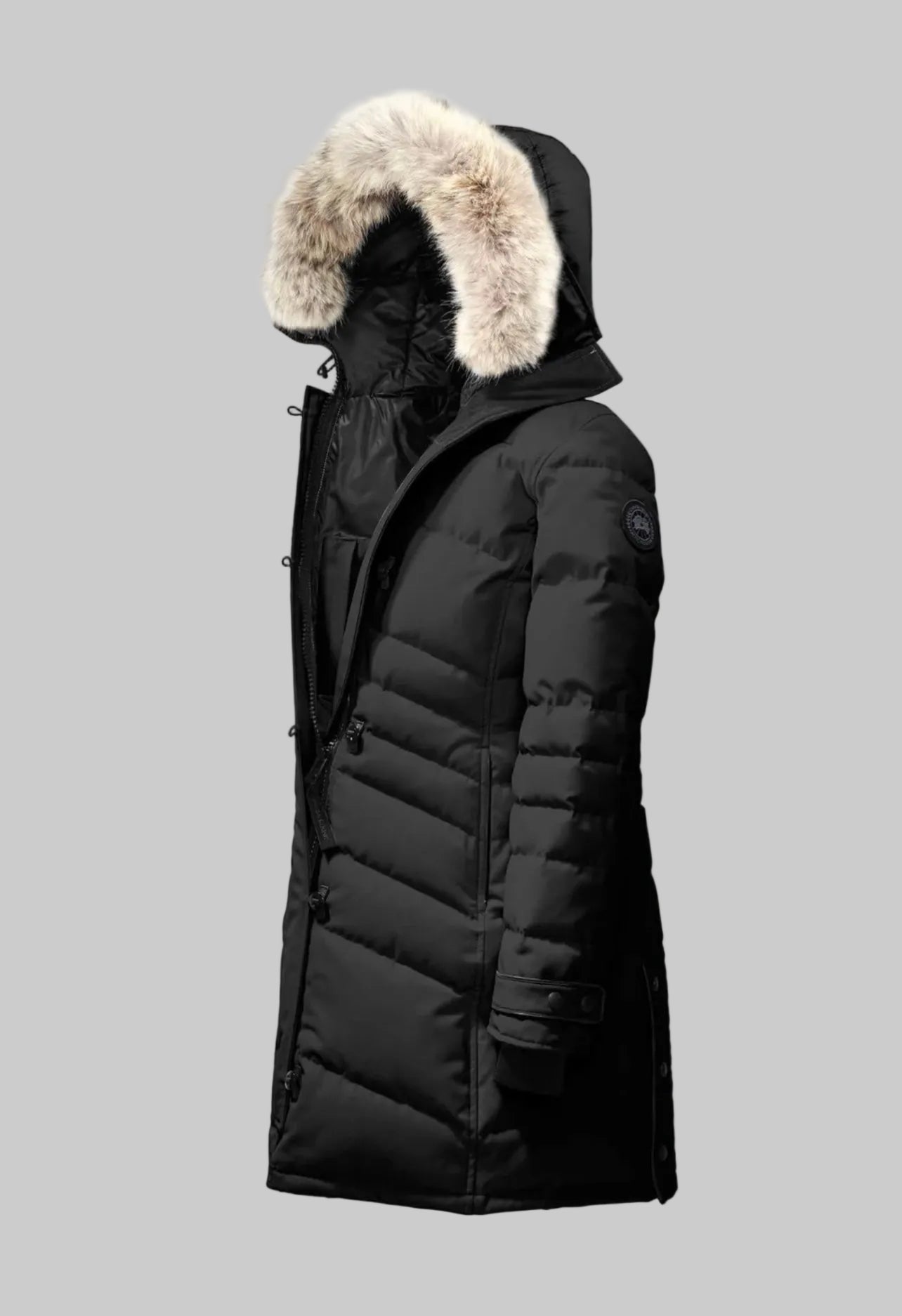 CANADA GOOSE Lorette Parka Black Label - Size S