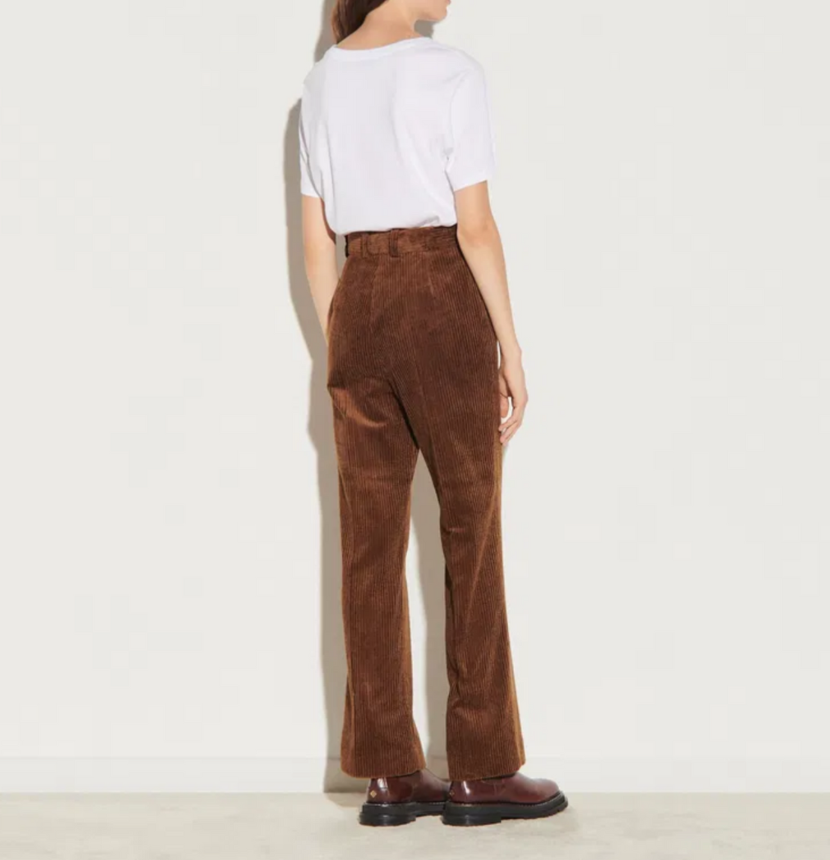 SANDRO Corduroy Brown Pants - Size 36