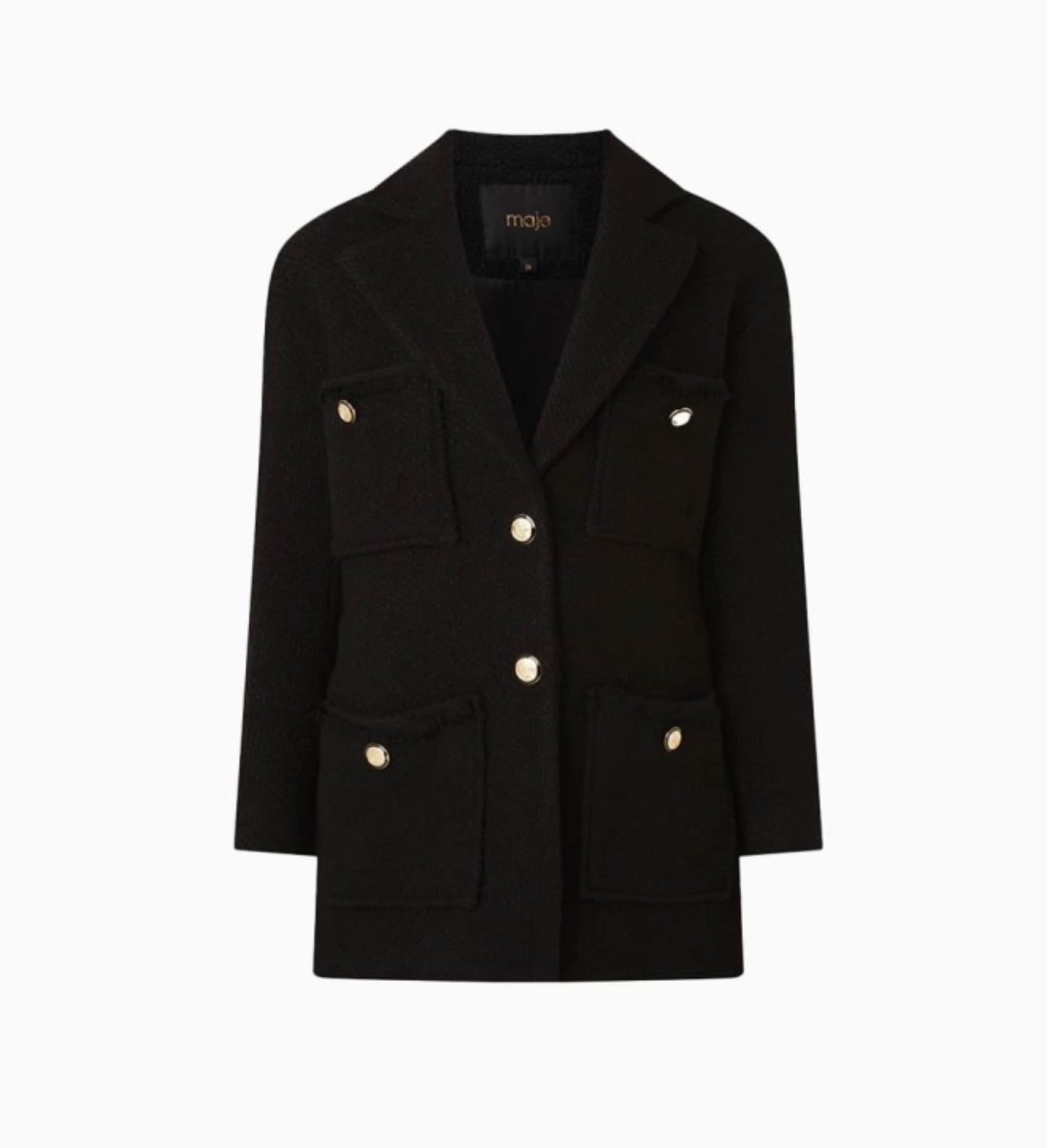 MAJE Guiliana Tweed Jacket - Size M