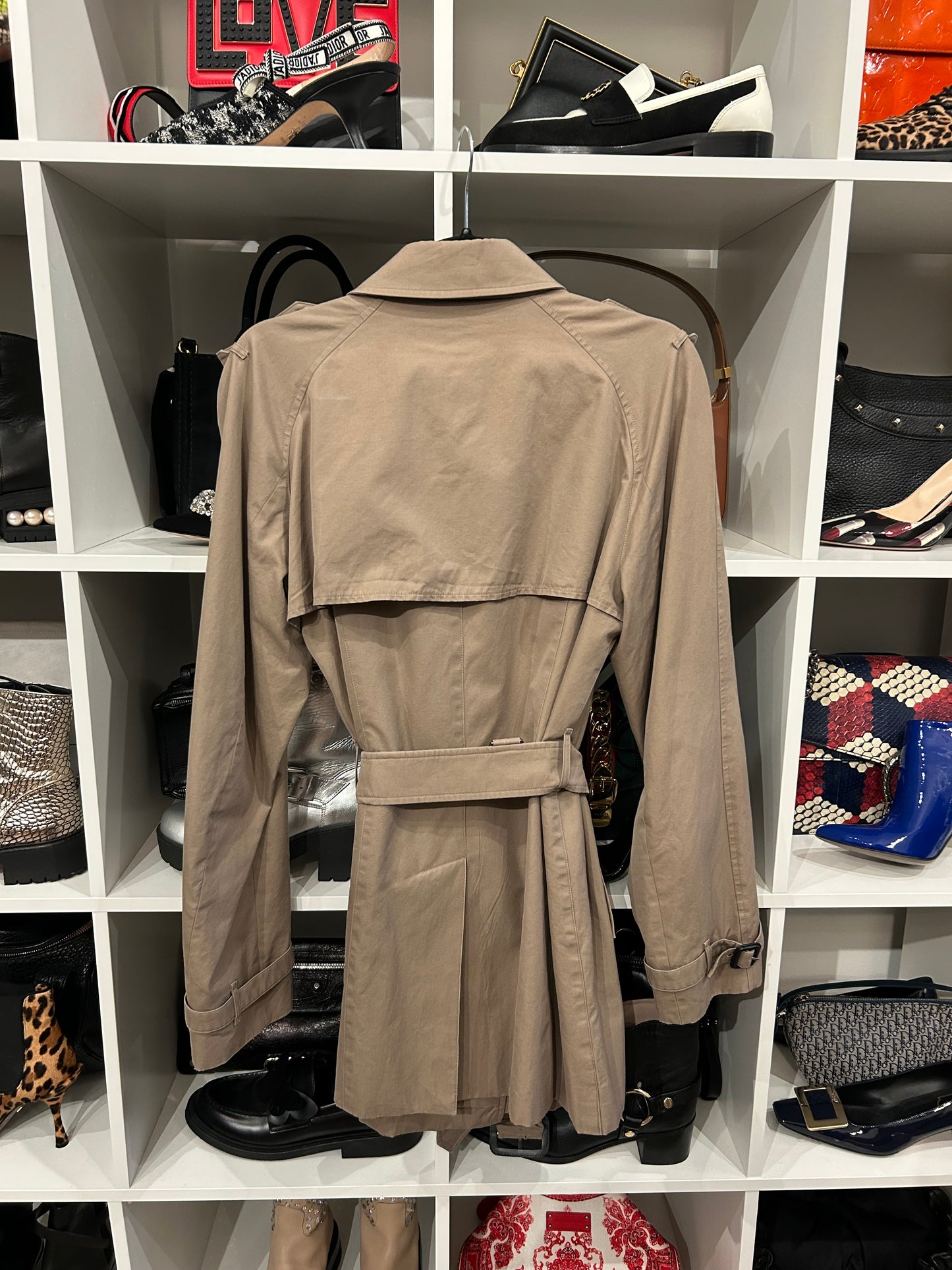 BURBERRY Mid Length Trench - Size 12