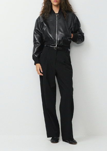 Babaton Synergy Bomber UnReal Leather - Size S