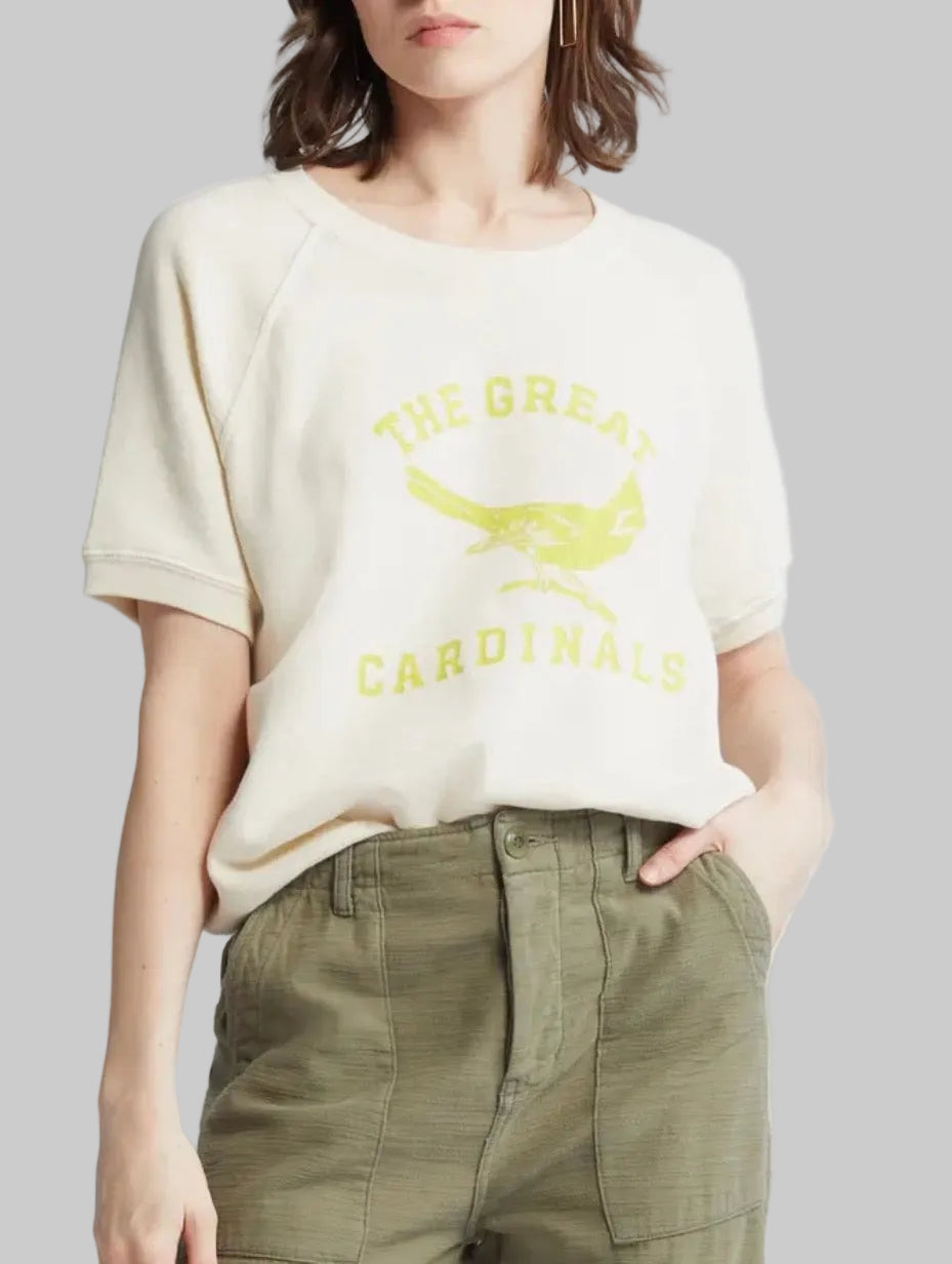 THE GREAT Cardinals Tee - Size 0 (fits like S)