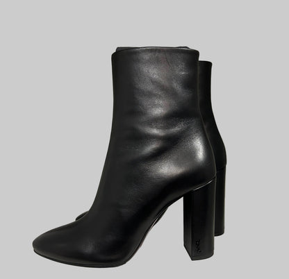 SAINT LAURENT Lou 70mm Ankle Boots - Size