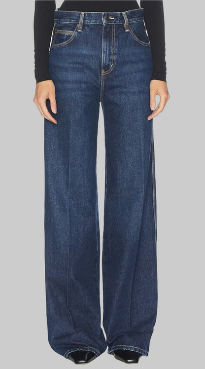 FRAME Wide Leg Jeans - Size 30
