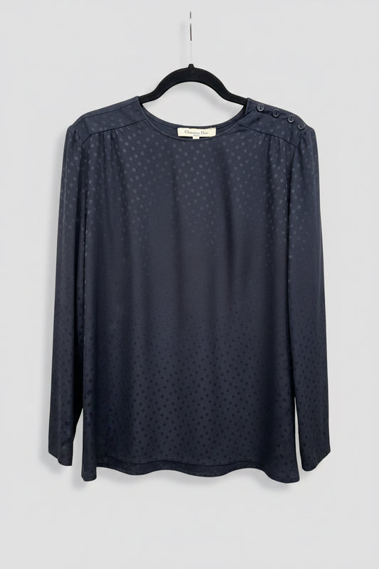 CHRISTIAN DIOR Vintage Blouse - Size L