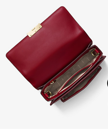 New* Michael Kors Sloan Editor Tri-Color Leather Shoulder Bag