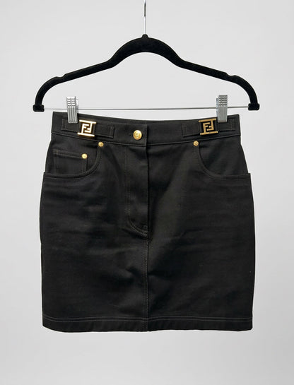 FENDI Denim Mini Skirt - Size 4
