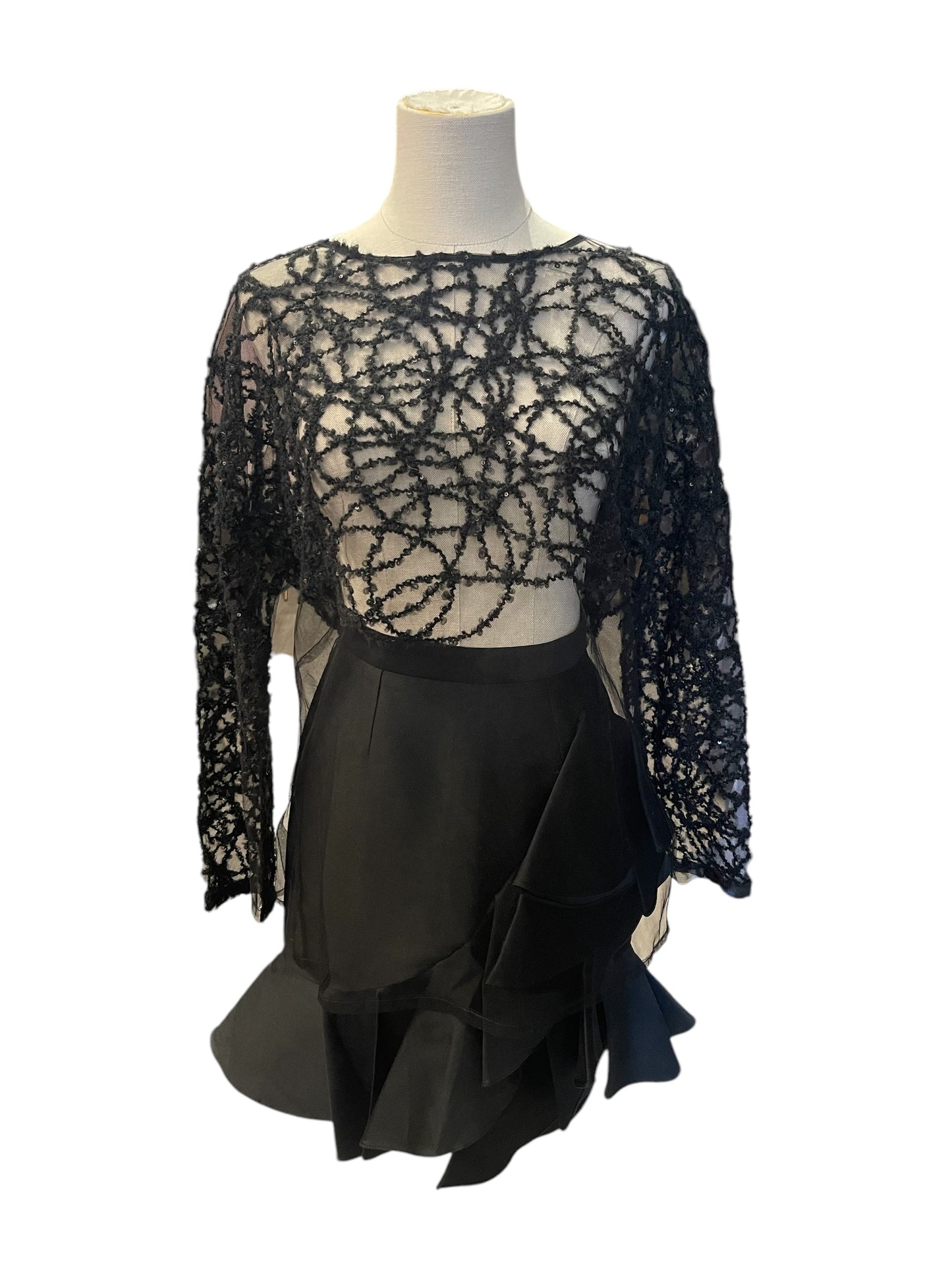 Fabiana Fillippi Tulle Blouse - Size XS