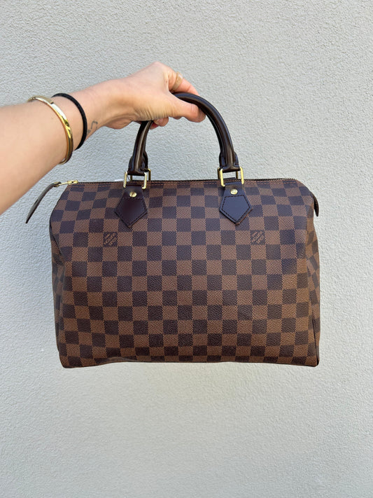 LOUIS VUITTON Speedy 30 Damier Ebene
