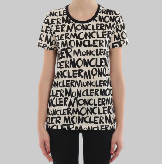 NEW* MONCLER Logo Tee - Size XL