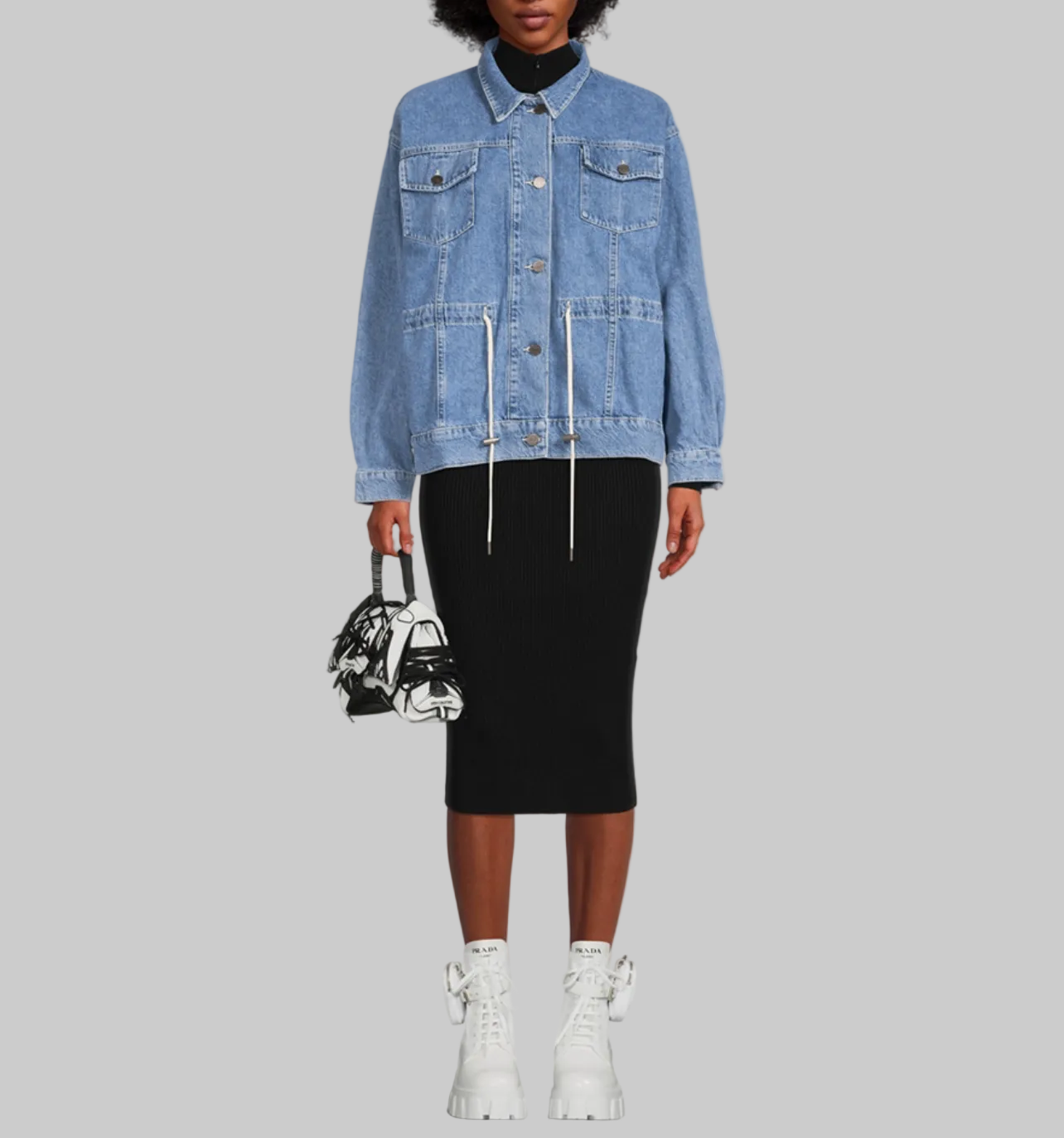 NEW* BA&SH Veste Edson Denim Jacket - Size 4