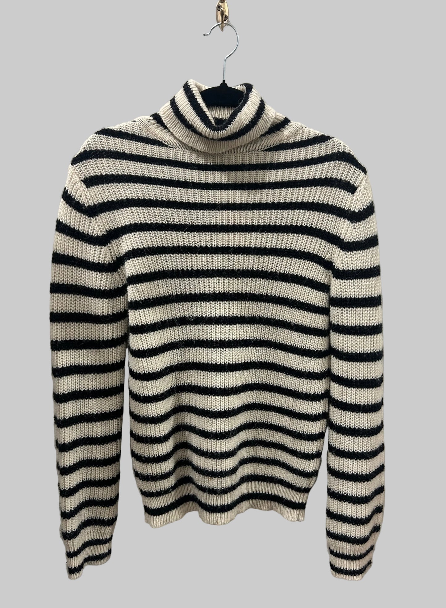 IRO Striped Turtleneck Sweater - Size S