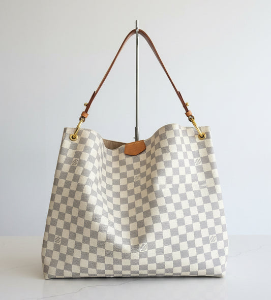 LOUIS VUITTON Damier Azur Graceful MM