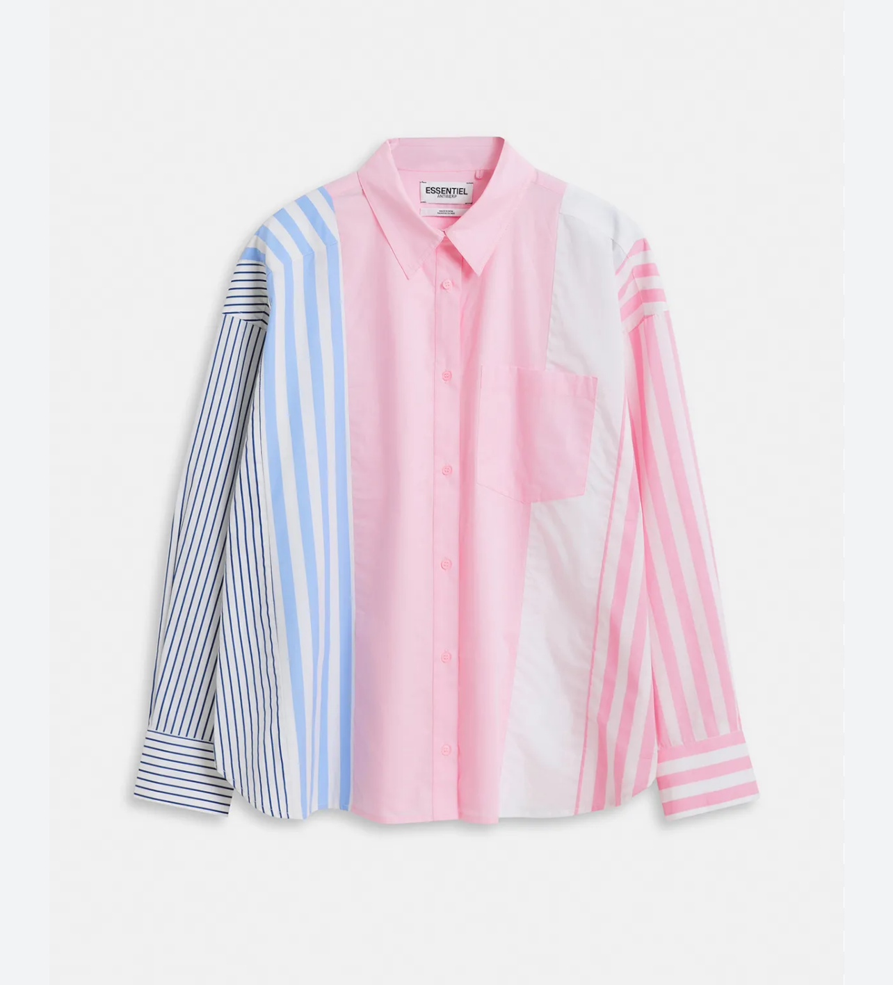 ESSENTIAL ANTWERP Multicoloured Striped Button Up - Size M